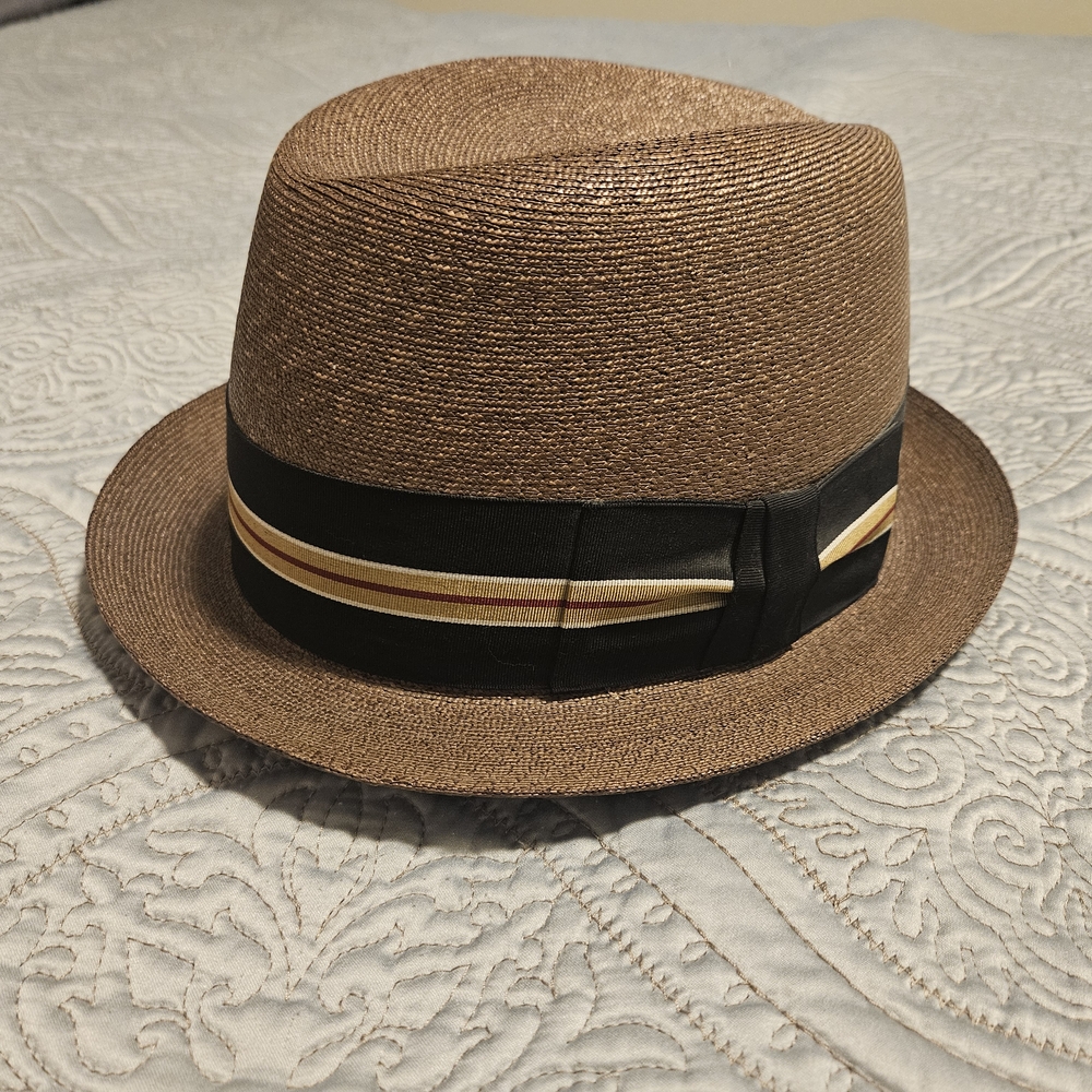 Cavanagh Brown Fedora with Black Band
